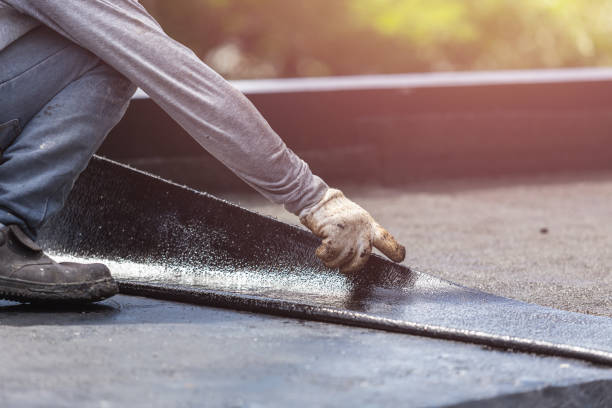 Professional Emergency Waterproofing technician working in Milledgeville, OH